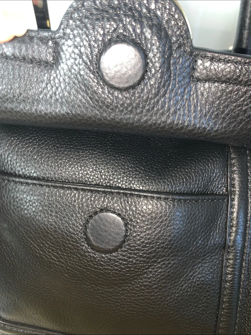 GUC Tory Burch Amanda Satchel L 13” x H 8” x D 4” Drop 18”